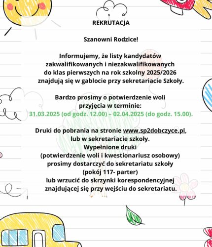 Listy kandydatów