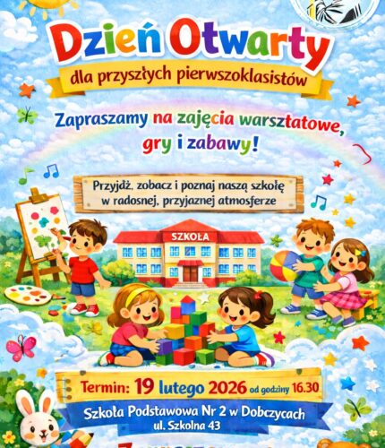 Dzień Otwarty dla przyszłych Pierwszoklasistów!