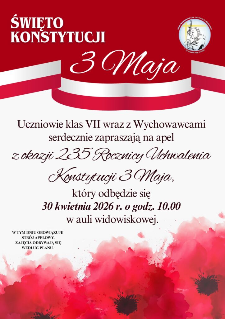 Święta Konstytucji 3 Maja